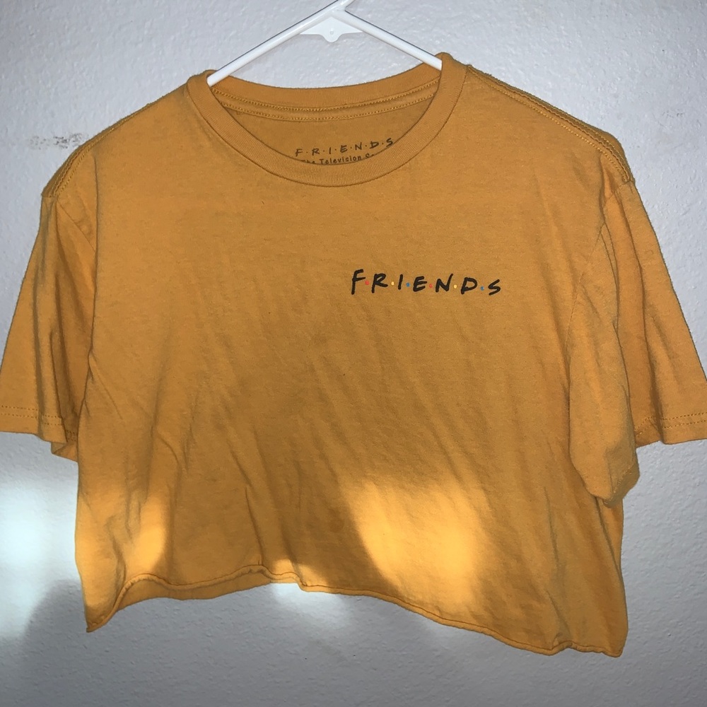 Yellow F.R.I.E.N.D.S T.V. show shirt